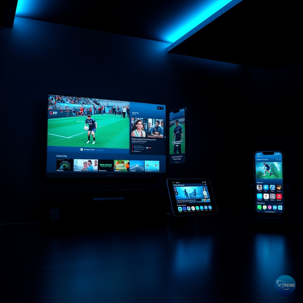 fire stick multi-device streaming on TV tablet phone