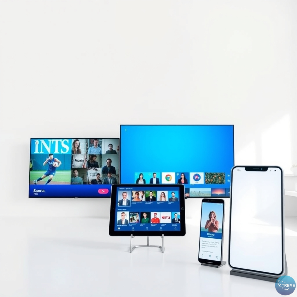 iptv 2026 multi-device streaming on TV tablet phone