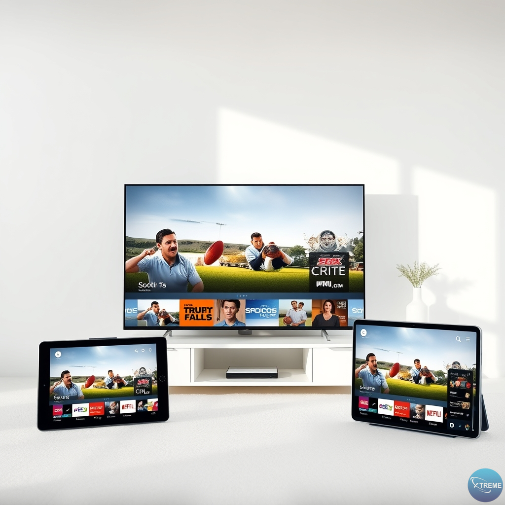 xtreme hd iptv m3u playlist channels multi-device streaming